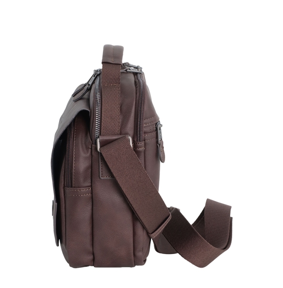 Τσαντάκι χιαστί DISCOVERY Heritage D03350 Καφέ